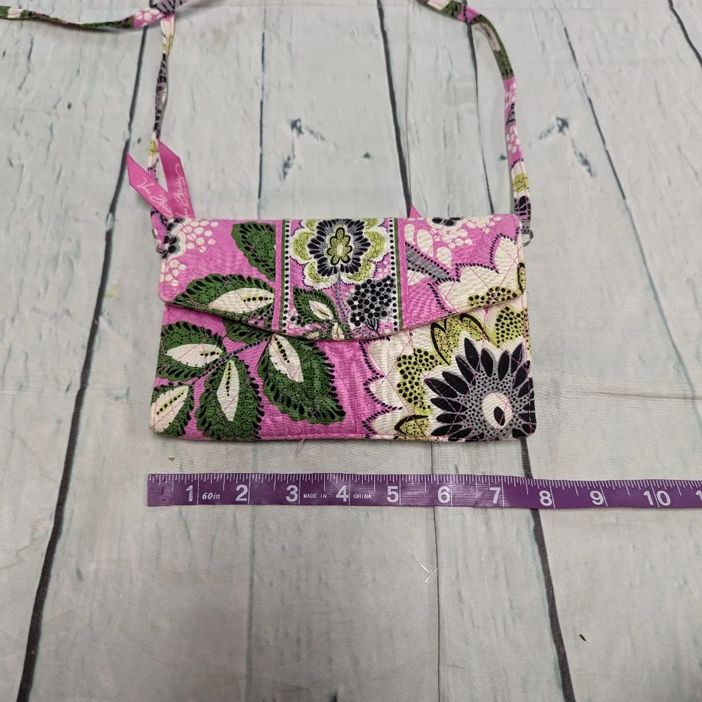 Vera Bradley crossbody wallet purse